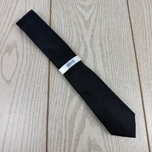 668 Alfani Men's Tie Lunar Geo 001 Black $55 Polyester